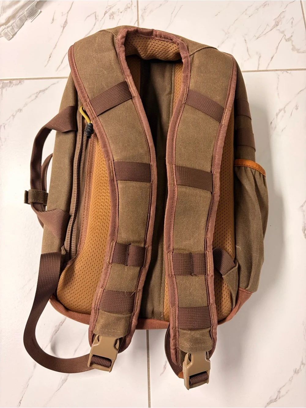 Roaring Fire Gear Canvas Tactical Backpack in Brown